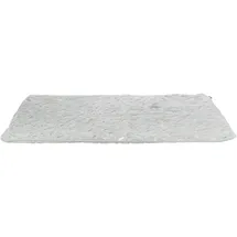 Trixie Liegematte Feder 100 x 70 cm grau/silber