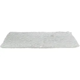 Trixie Liegematte Feder 100 x 70 cm grau/silber