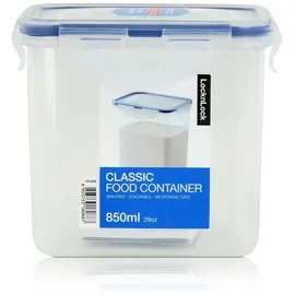 Lock & Lock Vorratsdose rechteckig transparent 13,5 x 10,2 x 11,8 cm 0,85 l 3-teiliges Set