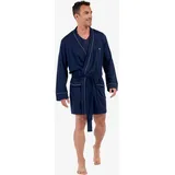 HOM Bademantel Rafael dunkelblau XL