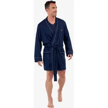 HOM Bademantel Rafael dunkelblau XL
