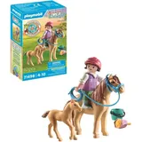 Playmobil Horses of Waterfall - Kind mit Pony und Fohlen