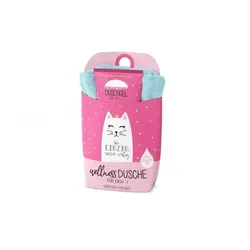 la vida Wellnessdusche (Duschgel + Handtuch) - Katze