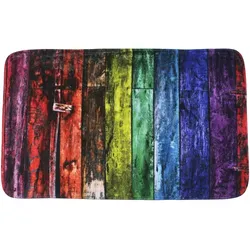 Sanilo Badteppich, bunt, Polyester, mit Regenbogen