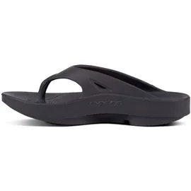 Oofos Damen Recovery-Pantolette OORIGINAL, Sandale schwarz- Gr. 37