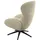 flexlux Relaxsessel Haze Leder/Polyester 70 x 104 x 79 cm Beige drehbar