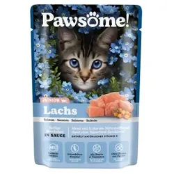 Pets Nature GmbH Pawsome Kitten Lachs 28x85 g