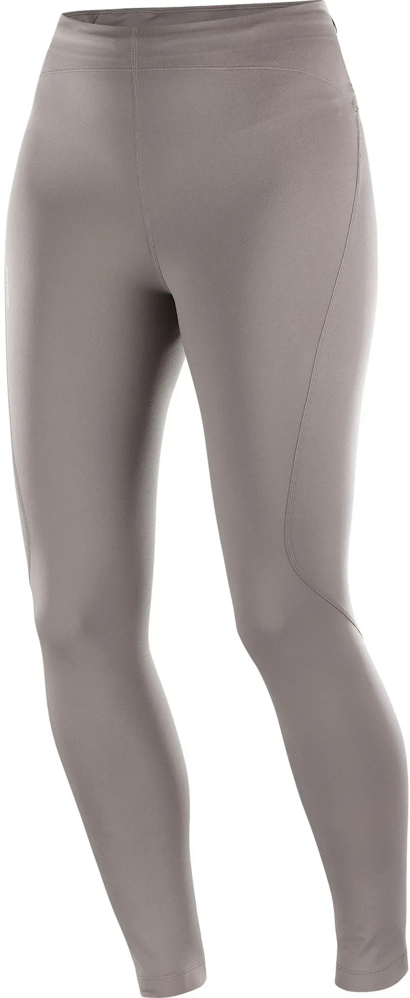 Salomon CORE Tights Damen in iron, Größe XL - braun
