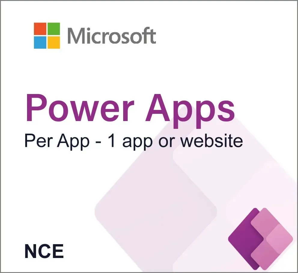 Power Apps Per App - 1 app or website (NCE)