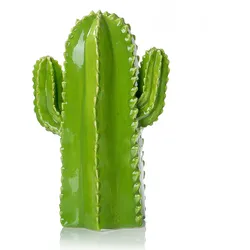 2er Set Deko-Kaktus Cereus hellgrün 16 cm - Ritzenhoff 259162