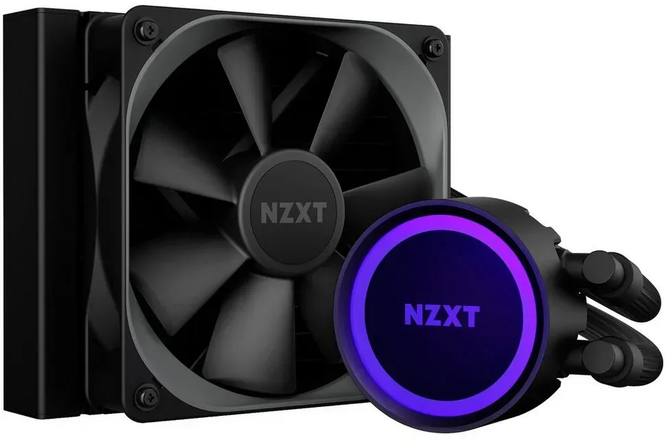 NZXT CPU Kühler NZXT Kraken 120mm, Wasserkühlung, (AM4 ready) schwarz