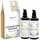 AllgäuQuelle AllgäuQuelle® BIO Massageöl-Set mit 100 Bio ätherische Öle Lemongrass, Orange und Lavendel, Zeder 200 ml Pumplösung