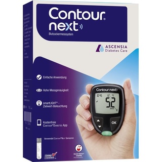 Ascensia Diabetes Care Contour Next NEU Set Blutzuckermessgerät mmol/l