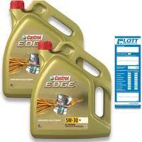 2x 5L Castrol Edge 5W-30 M Motoröl BMW Longlife-04 MB 229.31 229.51 229.52