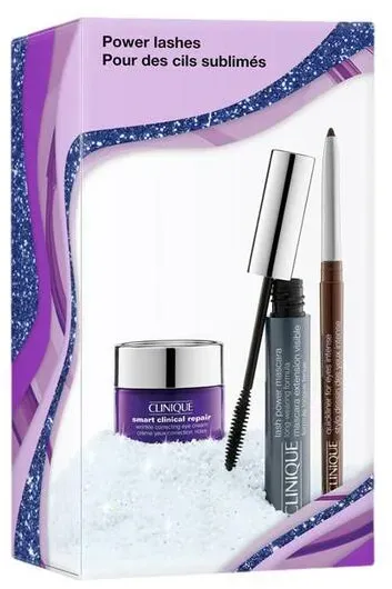 Lash Power Mascara Set  Mascara(Black Onyx) 6 ml + Quickliner for Eyes Intense (Intense Chocolate) 0,14 g + Smart R-W Correcting Eye Cream 5 ml