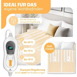 Kesser Wärmeunterbett 160 x 140 cm Weiß