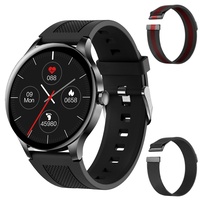 Smartwatch Damen Herren, BOCLOUD Smart Watch für iPhone Android Handy, IP68 Wasserdichte Smartwatch mit Blutsauerstoff/Herzfrequenz/Schlafüberwachung, 1.45''Rechteckig Fitness Tracker mit 20 Sportmodi