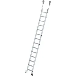 PROREGAL Stufen-Regalleiter fahrbar 16 Stufen
