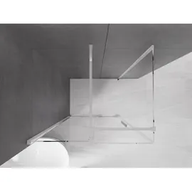 Mexen Velar Duschtrennwand mit Schiebetür rechts 110 x 200 cm Transparent/Chrom 871-110-085-01-01