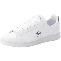 Lacoste Herren Low Sneaker Carnaby PRO Weiß Glattleder 91⁄2 - 44 EU