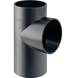 Geberit Pe Abzweig 365175161 DN 70/70, 88,5Grad, PE-HD