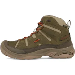 Keen Circadia Mid WP M Herren Dark Olive Potters Clay - Grün / EUR 44.5