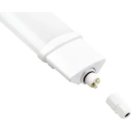 LUXULA 1 x 36W Wannenleuchte 120 cm weiß