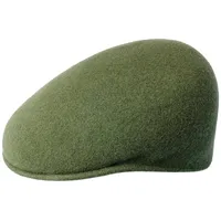 KANGOL 504 Wool Flatcap Schirmmütze Schiebermütze (L (58-59 cm)