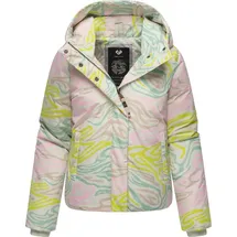 Ragwear Damen wasserdichte und atmungsaktive Winterjacke warme modische Outdoorjacke mit modischem Farbverlauf Amarrena YOUMODO Light Mint Gr. XL - XL