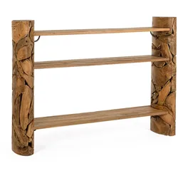 Konsole Arwood aus Teakholz, Natur