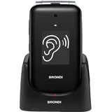 Brondi Amico Supervoice (2.80", 1.30 Mpx, 2G), Tastenhandy, Schwarz