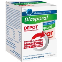 Diasporal Magnesium Depot Muskeln + Nerven Tabletten 30 St.