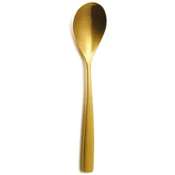 Comas Gold Dessertlöffel Model Bcn Satin Gold X 12 Stück