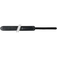 FireAndStone Fire & Stone 531544 Gitarrengurt Leder-Edition, schwarz