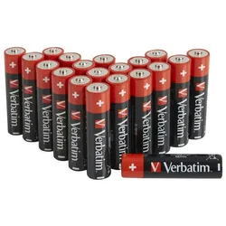 Verbatim AA-Alkalibatterien, 20er-Pack