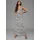 LAURA SCOTT Sommerkleid Gemustert Weiß 38