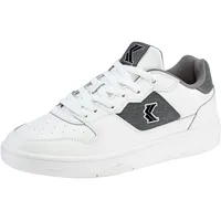 Sneaker KARL KANI "89 2K", Herren, Gr. 43, weiß, Leder, Textil, Schuhe Sneaker