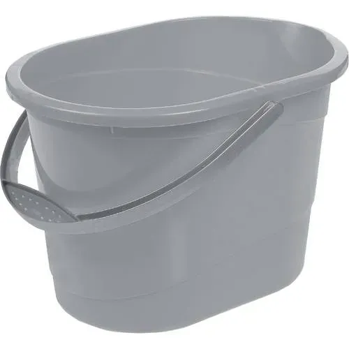 Preisvergleich Produktbild "keeeper Putzeimer \"thies\", oval, 13 Liter, nordic-grey"