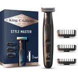 Gillette King C. Style Master Barttrimmer mit austauschbaren Aufsätzen 1 St.