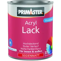 Primaster Acryl Lack goldgelb seidenmatt 0,375 l