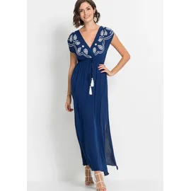 bonprix Maxikleid Blau 50