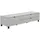 Hom ́in POOLE TV-Lowboard 165x41,1x52,5 cm Grau/Metall