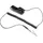 TRU Components WristME-SET-4-183-K ESD-Handgelenkband Schwarz inkl. Erdungskabel Druckknopf 4 mm, Krokodilklemme