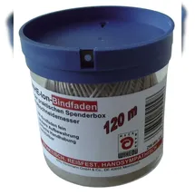 HECKMANN WILLY GMBH & CO. KG Wihedü, Verpackungsmaterial, Kordelbox mit Bindfaden (PP) - fein, bis 5 kg, 120 m