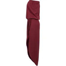 URBAN CLASSICS Vicoe Bandeau Kleid Bordeaux XS