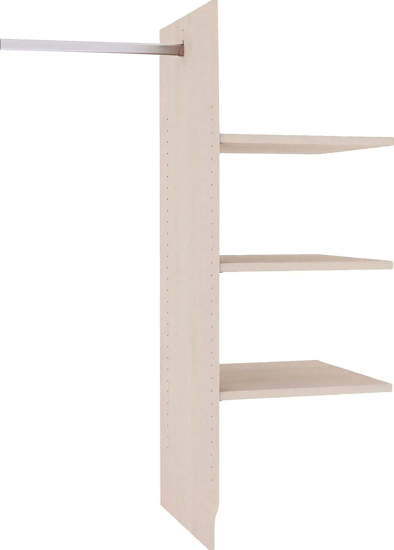 Inneneinteilung WIEMANN, grau (treeline (gräulich)), B:96,4cm H:137cm T:51,5cm, Holzwerkstoff, Schrankinneneinteiler, Inneneinteilung