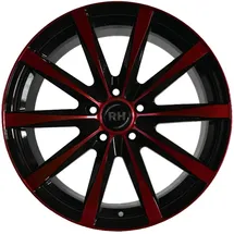 RH ALURAD RH GT color polished - red 10x19 ET45 5x112 72,6,