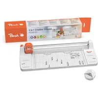 Peach 511061 Papierschneidemaschine 5 in 1 Kreativ Rollenschneider PC200-20