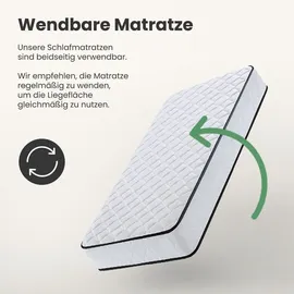 Akord 7-Zonen Taschenfederkernmatratze 90 x 200 cm H3