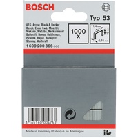 Bosch Professional Typ 53 Tacker-Klammern 10x11.4mm, 1000er-Pack (1609200366)